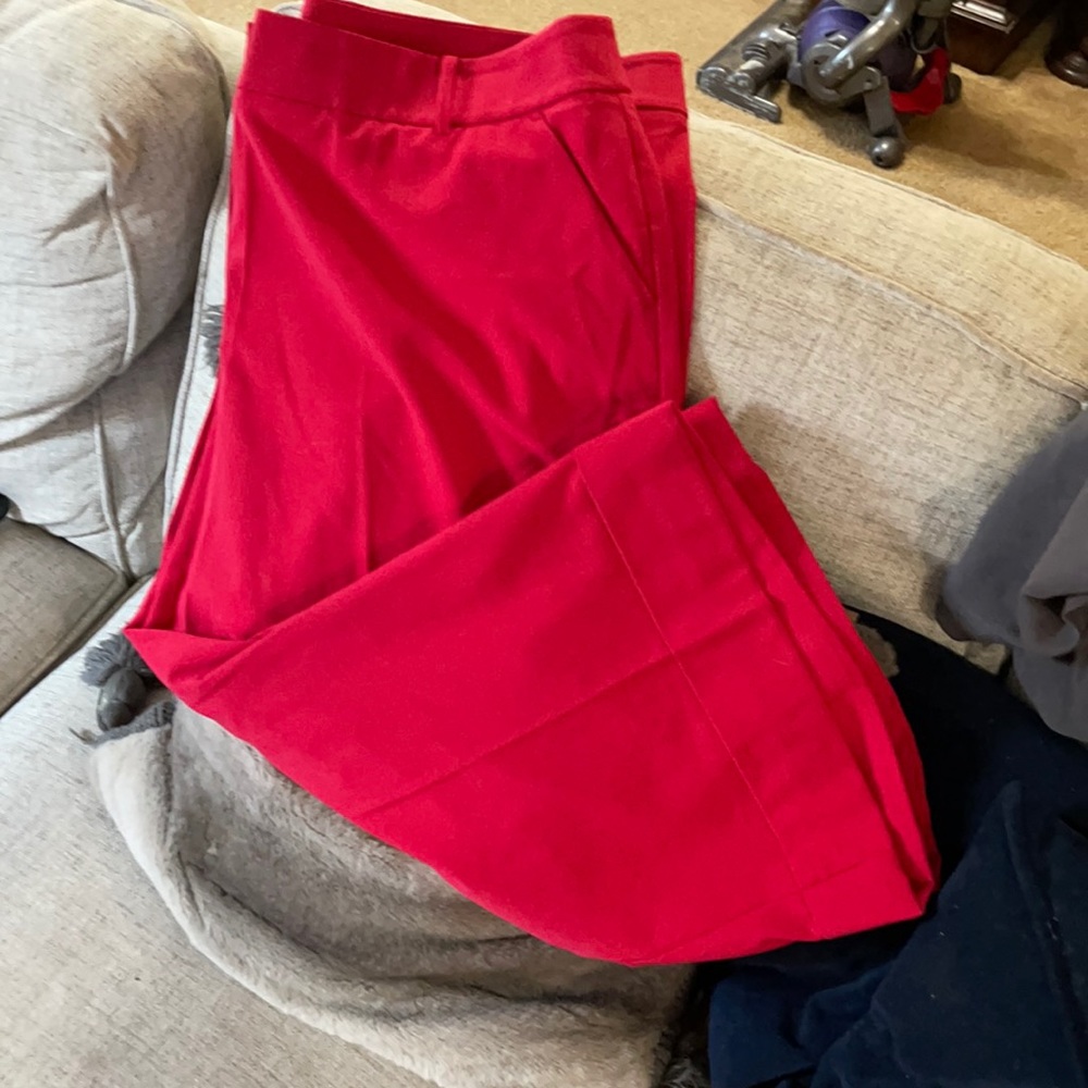 Wide Leg Crop Pants with a cuff